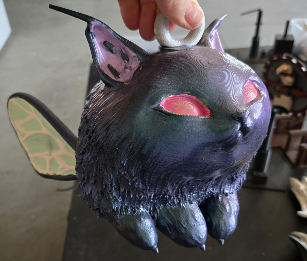 Large painted beesen